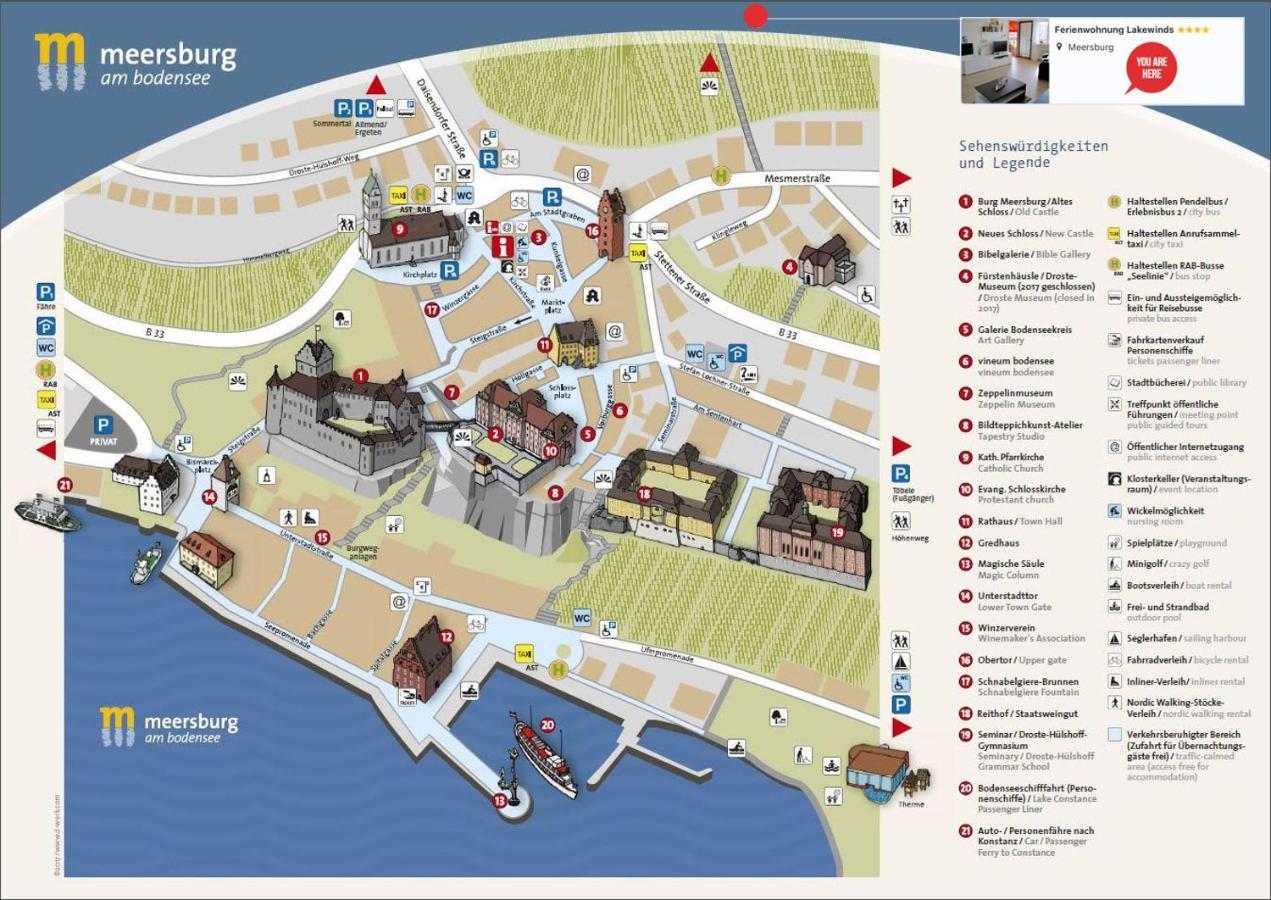 Ferienwohnung Lakewinds Meersburg Zewnętrze zdjęcie